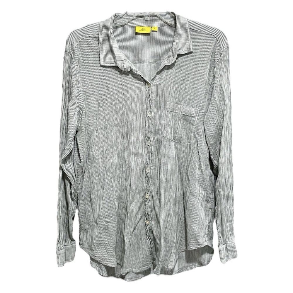 Roberta Roller Rabbit Minimalist Button Front Shi… - image 1